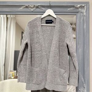Calvin Klein Open Cardigan‎ Gray Oversized Size M